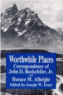 Cover for Worthwhile places