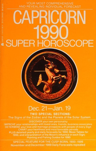 Cover for Super Horoscope Capricorn 1990