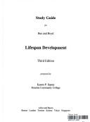Cover for Study Guide for Lifespan Development, 3rd Edition