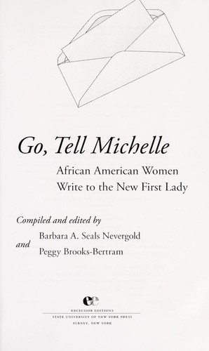 Cover for Go, Tell Michelle