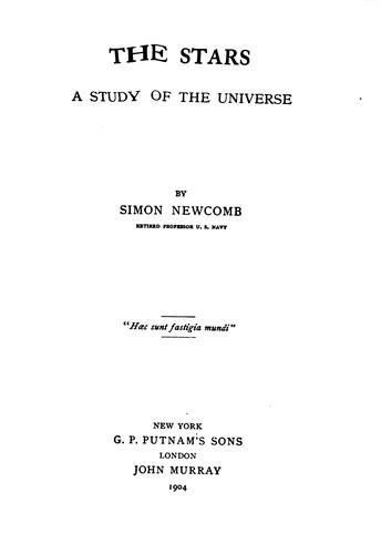 Cover for The Stars: A Study of the Universe