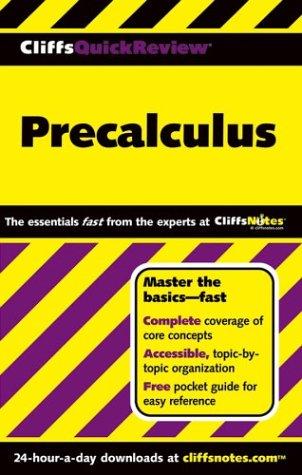 Cover for Precalculus (CliffsQuickReview)