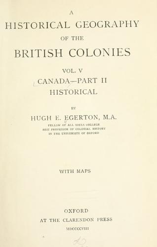 Cover for Canada.