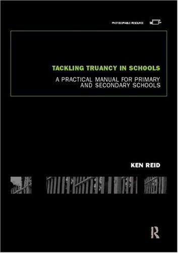 Cover for Tackling Truancy in Schools