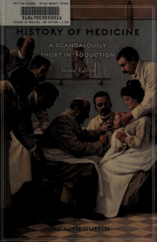 Cover for History of medicine