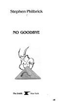 Cover for No Goodbye
