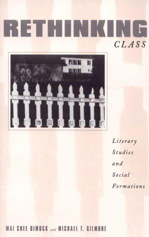 Cover for Rethinking Class