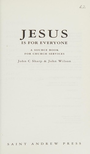 Cover for Jesus is for Everyone