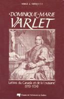 Cover for Dominique-Marie Varlet