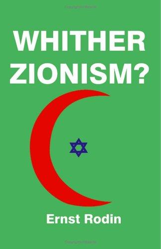 Cover for Whither Zionism?