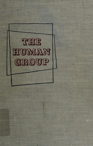 Cover for The human group.