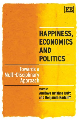 Cover for Happiness, economics and politics