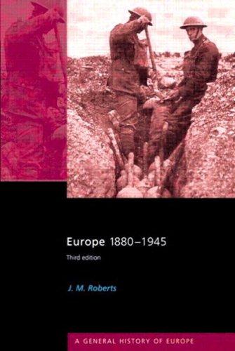 Cover for Europe 1880-1945