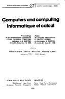 Cover for Computers and computing