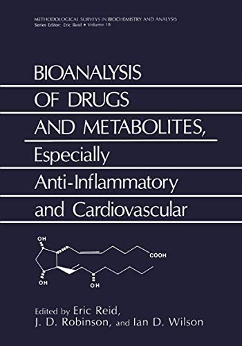 Cover for Bioanalysis of Drugs and Metabolites, Especially Anti-Inflammatory and Cardiovascular