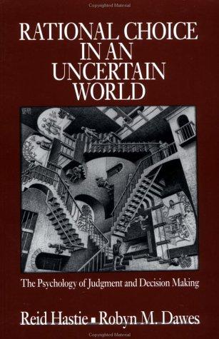 Cover for Rational Choice in an Uncertain World