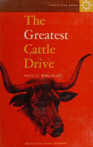 Cover for The greatest cattle drive