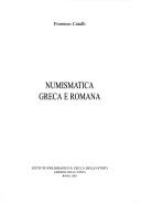 Cover for Numismatica greca e romana