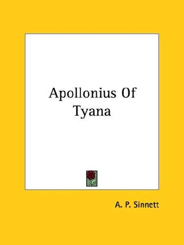 Cover for Apollonius of Tyana