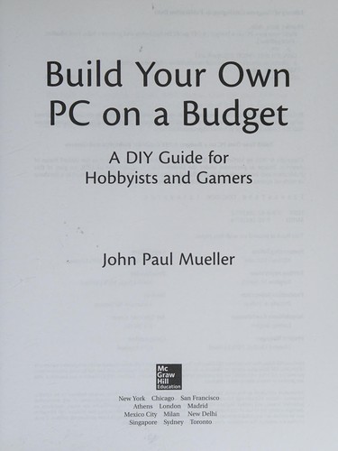 Cover for Build your own PC on a budget
