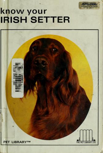 Cover for Know your Irish setter