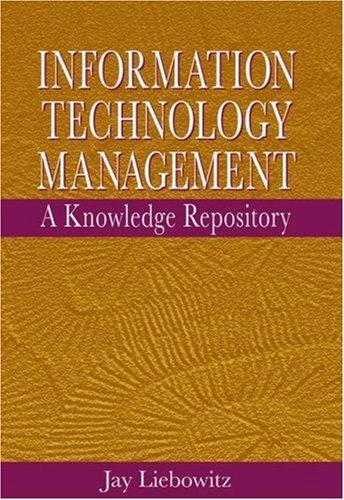 Cover for Information technology management