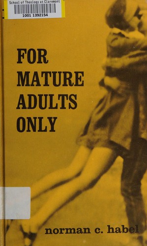 Cover for For mature adults only
