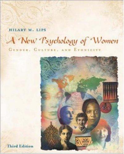 Cover for A New Psychology of Women with Sex & Gender Online Workbook