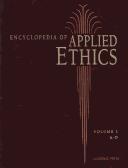 Cover for Encyclopedia Of Applied Ethics, Vol-3