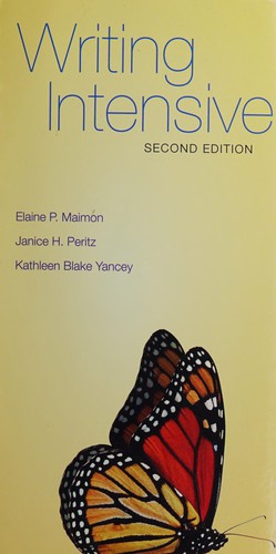 Cover for Writing intensive