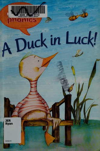 Cover for A duck in luck!