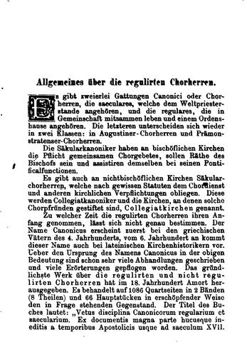 Cover for Ein Chorherrenbuch: Geschichte und Beschreibung der bestehenden und ...