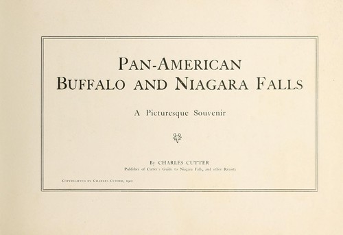 Cover for Pan-American Buffalo and Niagara Falls