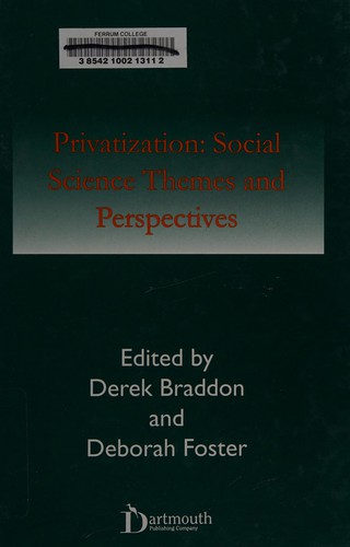 Cover for Privatization