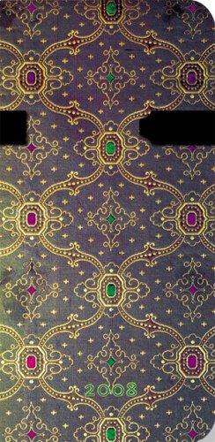 Cover for 2008 French Ornate Bleu Slim Dayplanner Horizontal