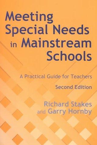 Cover for Meeting Special Needs in Mainstream Schools