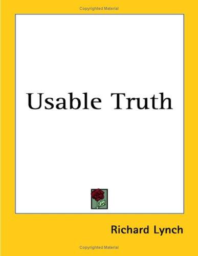 Cover for Usable Truth