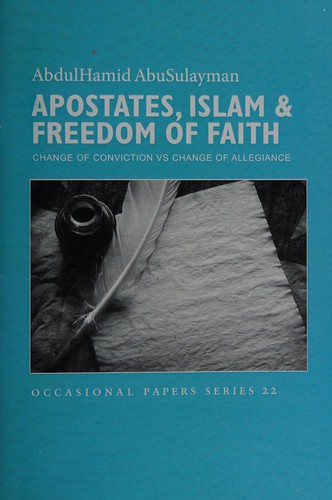 Cover for Apostates, Islam & freedom of faith