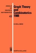 Cover for Graph Theory and Combinatorics, 1988