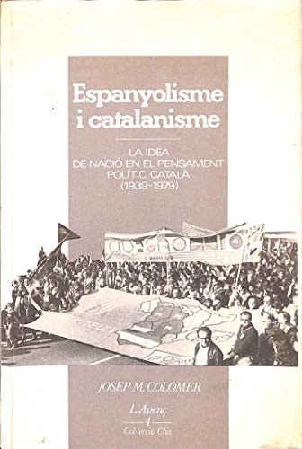 Cover for Espanyolisme i catalanisme