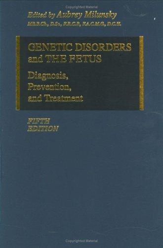 Cover for Genetic Disorders and the Fetus