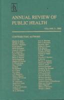 Cover for Annual Review Of Public Health, Vol.21 With Online Access