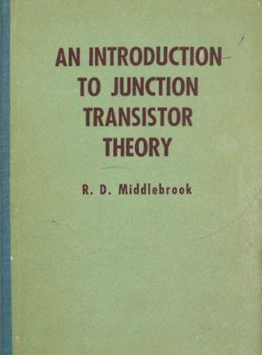 Cover for An introduction to junction transistor theory.