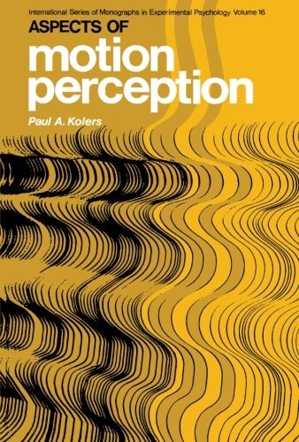 Cover for Aspects of Motion Perception