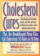 Cover for Cholesterol cures