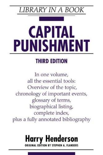 Cover for Capital punishment