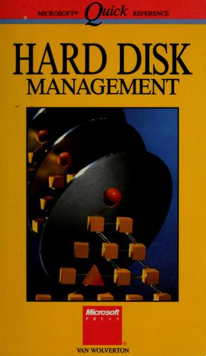 Cover for Hard Disk Management