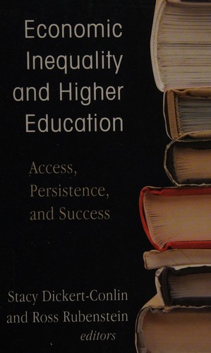 Cover for Economic inequality and higher education
