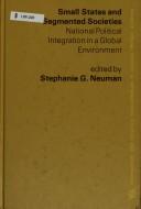 Cover for Small states and segmented societies