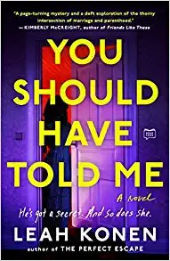 Cover for You Should Have Told Me